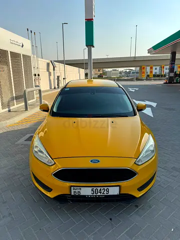 Yellow Ford Focus for Sale