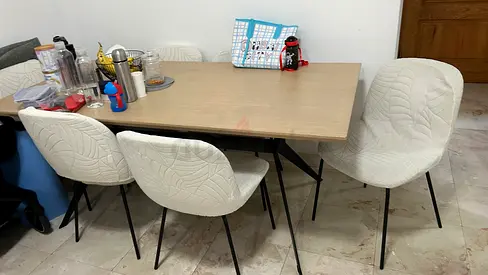 Hamlet 6 seater Dining set 180X 76 X 90cm