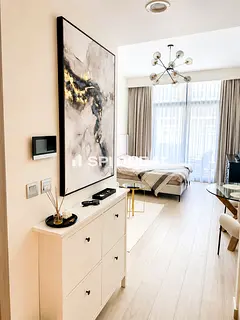 Furnished Studio | Azizi Riviera 17 | Balcony View