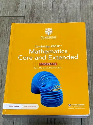 Cambridge IGCSE Mathematics Core and Extended Coursebook (Third Edition)