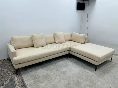 Perfect condition west elm beige color sofa
