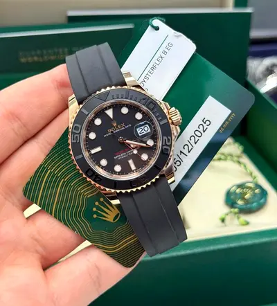 Rolex Yacht Master Rose gold Men’s Watch 1:1 Clone with Box and Card