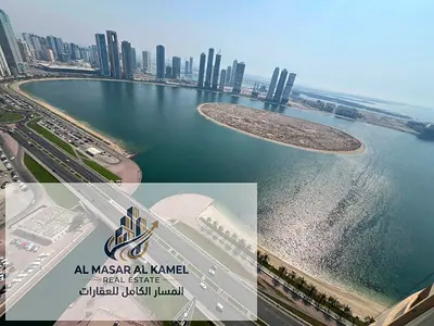 3 غرف وصالة للإيجار السنوي | ثاني ساكن | إطلالة بحرية | بلكونة | غرفة غسيل | تكييف مجاني | باركن وجيم ومسبح مجاني | 4 أو 6 دفعات