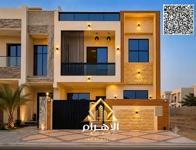 With less than 10% down payment Own a luxury villa in Al Yasmine, Ajman 4 master rooms G+2 | snapsh