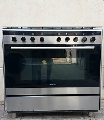 SIEMENS gas cooker 90×60cm with 5 burners- perfect working