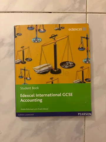 Second hand IGCSE Edexcel Accounting Student book