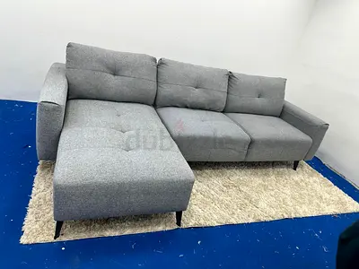 Like new condition home centre lshape sofa