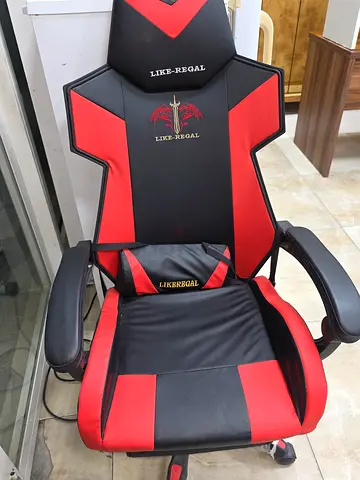 Premium Like-Regal Gaming Chair – Black & Red | Pre-Owned