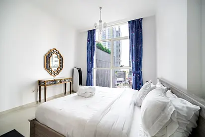 Elegant Escapes - Homely 1B in Dunya Tower