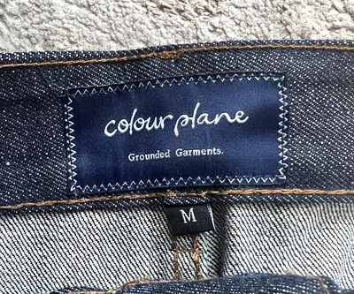 Colour Plane 14.5oz Raw Denim jeans - Size M
