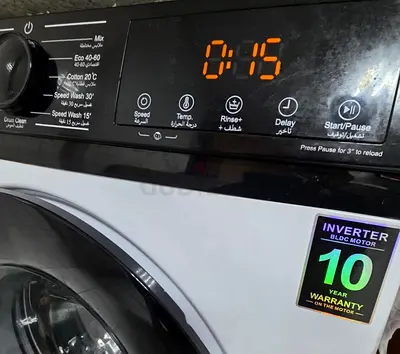 INVERTOR TECHNOLOGY GNRL 6kg Front Load Washing Machine- EXCELLENT new condition