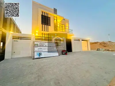 فيلا مودرن فاخرة 5 غرف ماستر على شارعين قار في الحليو 2 عجمان - مقابل مشروع أزها