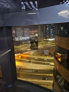 Luxury 1-bedroom apartment in Conquer Tower, Ajman | 1216 sq ft | AED 650,000 | Balcony, gym, and pa