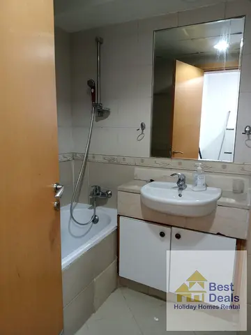 Fully furnished one bedroom apartment available for rent on monthly basis.