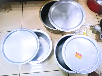 Pots, Pan, Electric Kettle Heater, Spoons, Baking Tray AED 5 Only !!