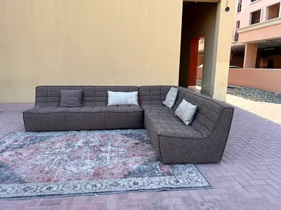 Excellent condition Al Huzaifa Corner sofa like a new