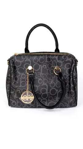 Roccobarocco Monogram Boston Bag