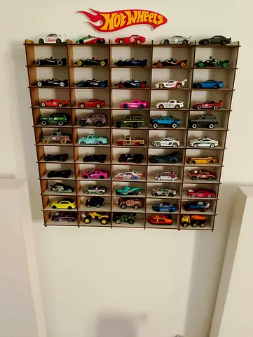 Brand new Toy car rack, display case 1:64 Hotwheels