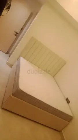 Queen size bed with medical mattress