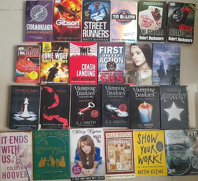 Collection of Fiction and Young Adult Books