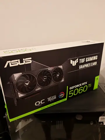 RTX 5060 Ti 16Gb ASUS TUF Gaming -  With Box and Warranty