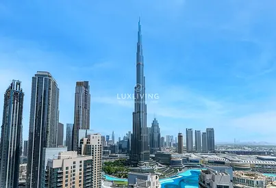 Higher Floor | Burj Khalifa View | Vacant Unit