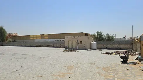 20000 Sqft Open Land 3 Phase Power Interlock Office Boundary Wall In Al Sajaa Sharjah
