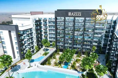 Furnished 1BR Apartment | Azizi Beach Oasis 2 Tower A | Park & Pool Views