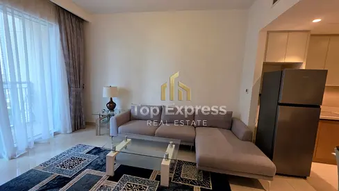 Furnished 1BR Apartment | Harbour Views 1 | Balcony & Creek Community View