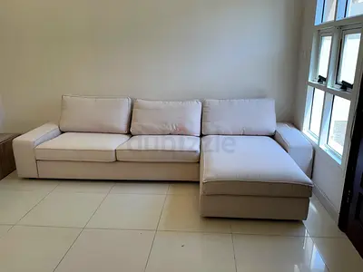 Excellent IKEA Kivik L Shape Sofa Beige