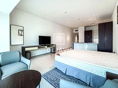 Fully Furnished Studio | Sea View|Vacant and Ready
