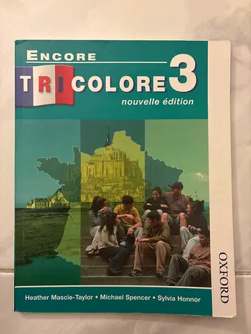 Second hand Encore Tricolore 3 nouvelle edition textbook