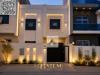 Villa for sale directly from the owner with only a 10% down payment, located directly behind Al Hamidiya Park. Freehold ownership available to all nat