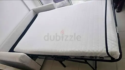 Sofa bed with fold-out mattress - good condition