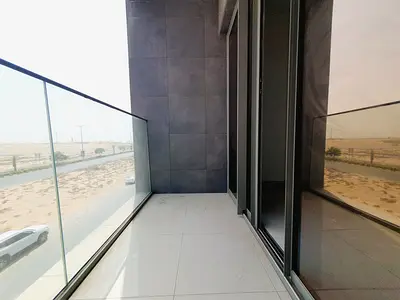 Like brand new 3bhk with maid room and balcony and wardrobe in tilal city price 85k