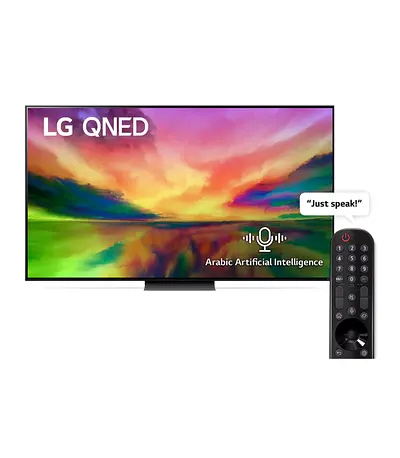 New LG TV 75-Inch QNED 4K UHD WebOS with ThinQ AI 75QNED816RA with Box