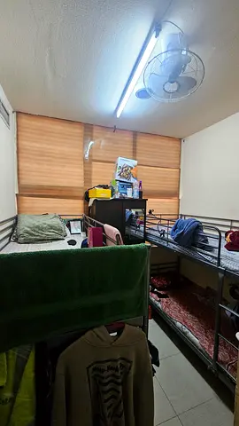 Bedspace for male in al qusais 1