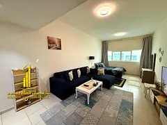 Luxury studio, first occupancy, with separate kitchen and open view, fully furnished ✨ Ajman One T