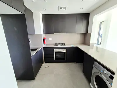 Semi close kitchen 2bedroom corner unit only 86k in aljada with all Facilities gym pool and BBQ are
