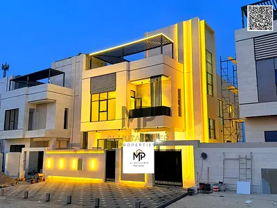 فيلا مودرن G+1+R للبيع بالحليو 1 من المالك مباشر بدون عموله مع مسبح السعر شامل رسوم التسجيل