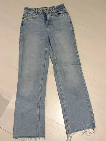 zara girls wide leg jeans