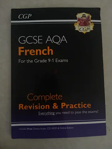 FRENCH GCSE CGP AQA workbooks