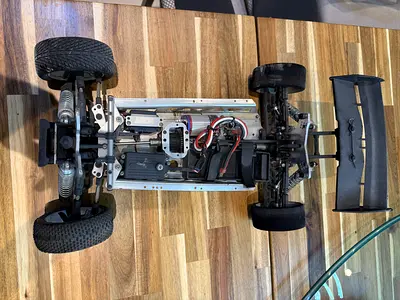 Used 1/8 Scale RC Buggy - Complete Chassis, Runs