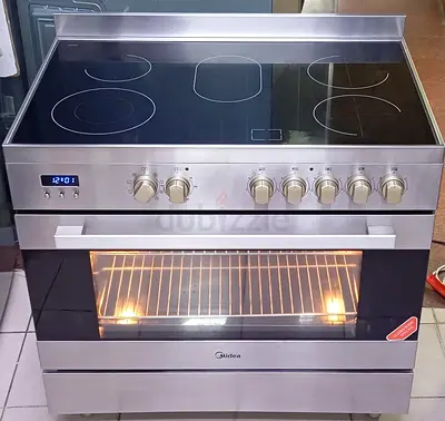 Media New model Full Electric Ceramic Cooker. Same like New Condition. 90×60Cm. Price 1200