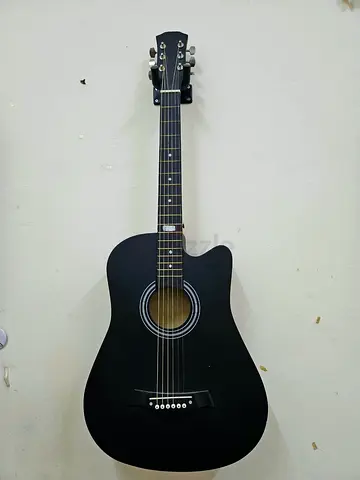 Black Acoustic Guitar for Sale