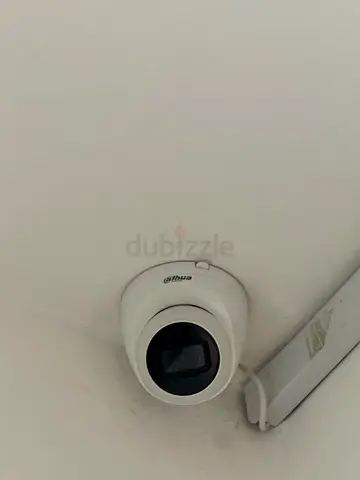 Dahua dome security camera - used, working condition 6 cameras