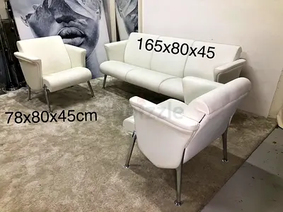 3+1+1 Leather Sofa set
