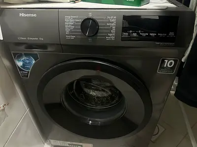 Hisense Front Load Washer Dryer 8kg - Grey, Excellent Condition