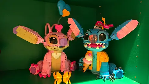 Lego stitch and angel