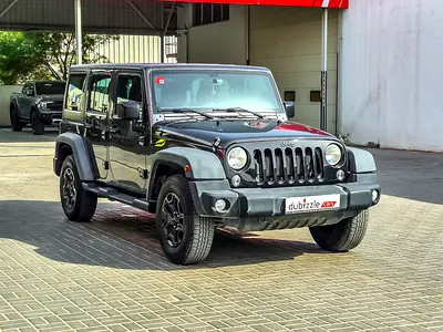 AED 1214/month | 2018 Jeep Wrangler Unlimited Sport | GCC Specs | Ref#496231